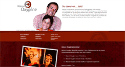 Desktop Screenshot of maisonoxygene.com